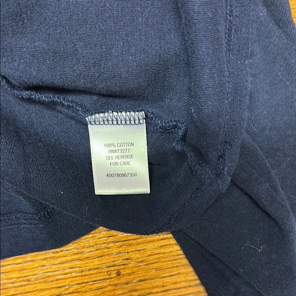 Croft & Barrow Blue Relaxed Long Sleeve Shirt - Picture 4 of 4